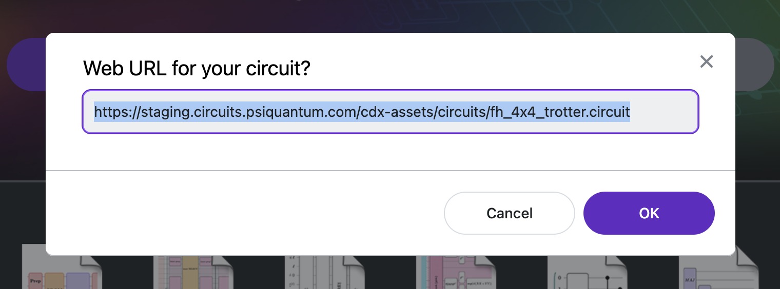 Open from URL